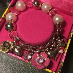 Betsey Johnson charm bracelet